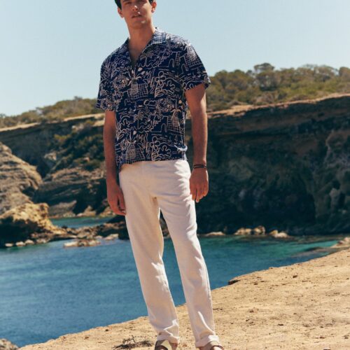 Pablo Tencel Linen Resort Shirt