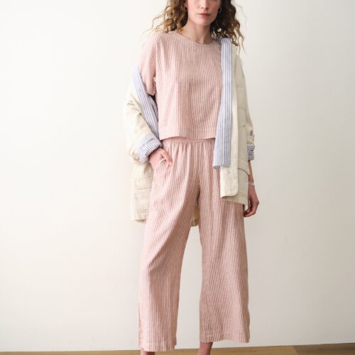 Allison Hemp Crop Trouser