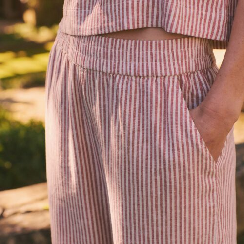 Allison Hemp Crop Trouser
