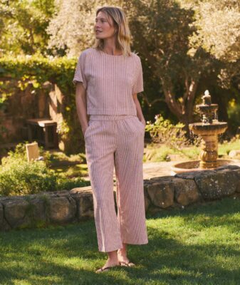 Allison Hemp Crop Trouser