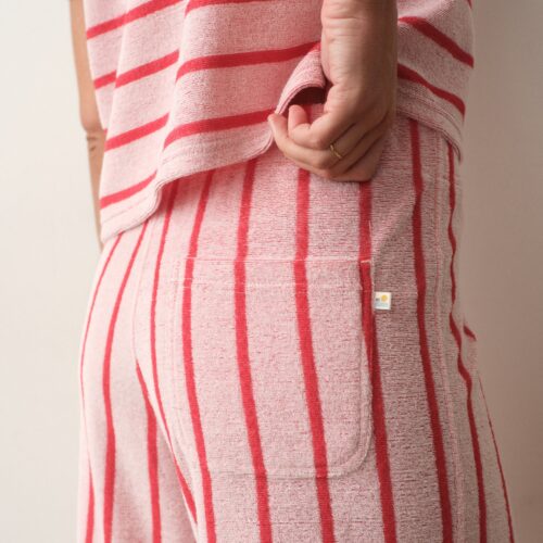 Beach Terry Wide Leg Pant
