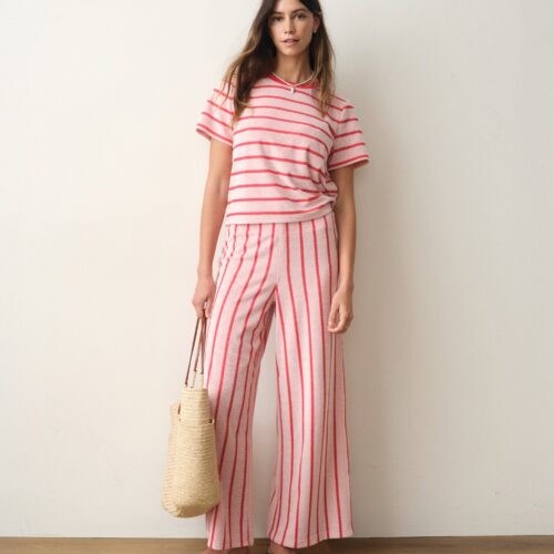 Beach Terry Wide Leg Pant
