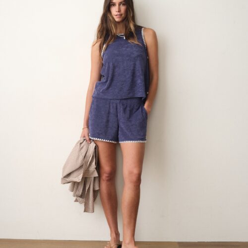 Beach Terry Shell Tank
