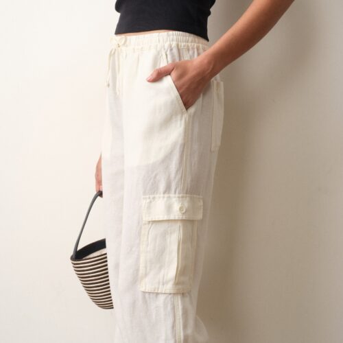 Linen Cargo Pant