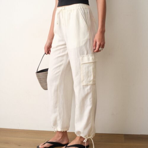 Linen Cargo Pant