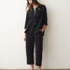 Georgia Double Cloth Barrel Pant