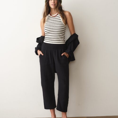 Lexi Rib High Neck Tank